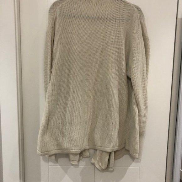 Known Supply Cream Knit Cardigan - Picture 4 of 5